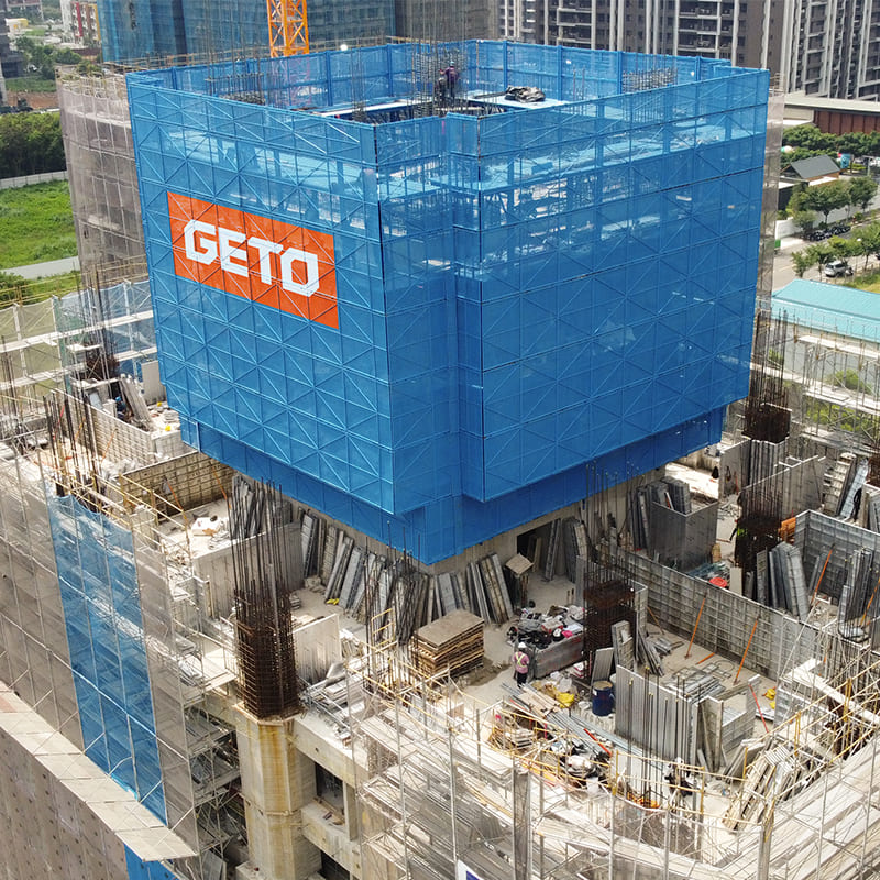 نظام القوالب الهيدروليكية المتسلقة الأوتوماتيكية GETO