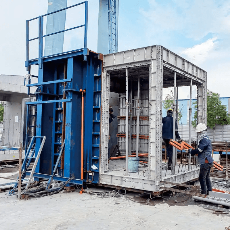 GETO K series semi enclosed PPVC modular mould