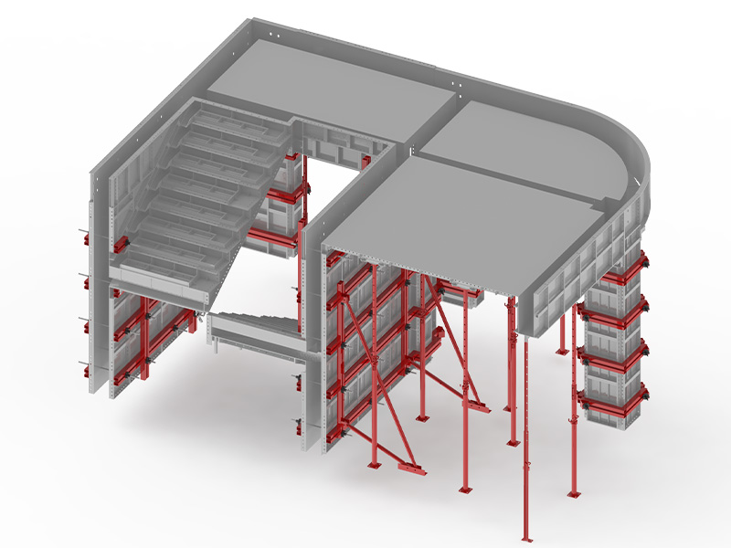 نظام قضيب الربط لقوالب الألمنيوم