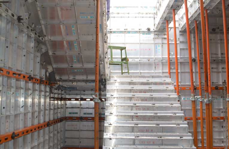 نظام قضيب الربط في قوالب الألمنيوم من جيتو