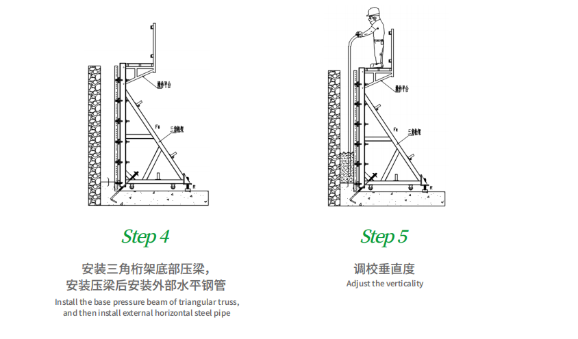عملية تركيب إطار من نوع شعاع الألومنيوم 2