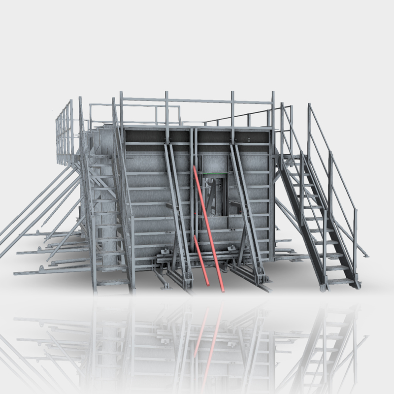 قوالب الإسكان الجاهزة من مادة البولي فينيل كلوريد (PPVC)